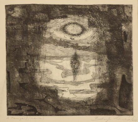 Balogh László (Eger 1930 -  Eger 2002): "A Tenger I. (Adria)" 1966