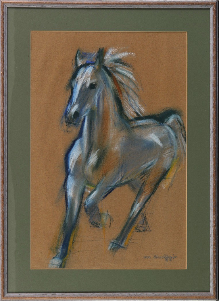 Blazsek Gyöngyvér (1943 - 2001): Lovacska, 2000