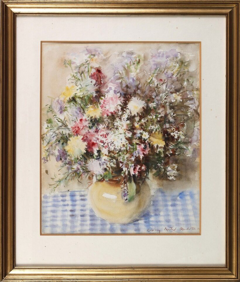 Diósy Antal (1895 - 1977): Virágok, 1960