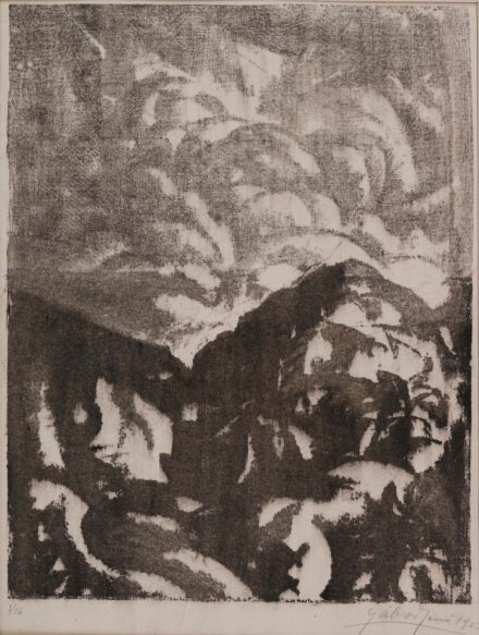 Gábor Jenő (1893 - 1968): Hegyvidék, 1923