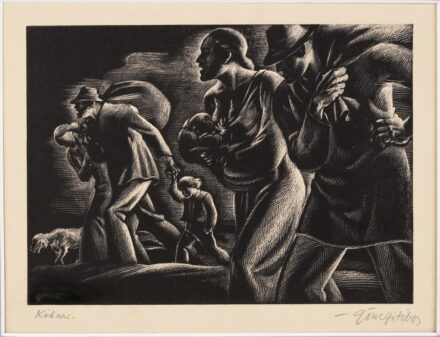 Gönczi Gebhardt Tibor (1902 - 1994): Menekülők
