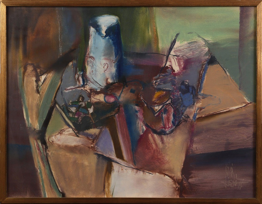 Kéri László (1949): Csendélet, 1977