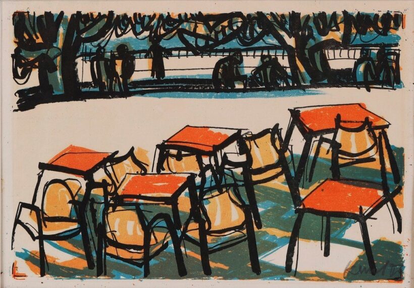 Kunt Ernő (1920 - 1994): Dunakorzó, 1976