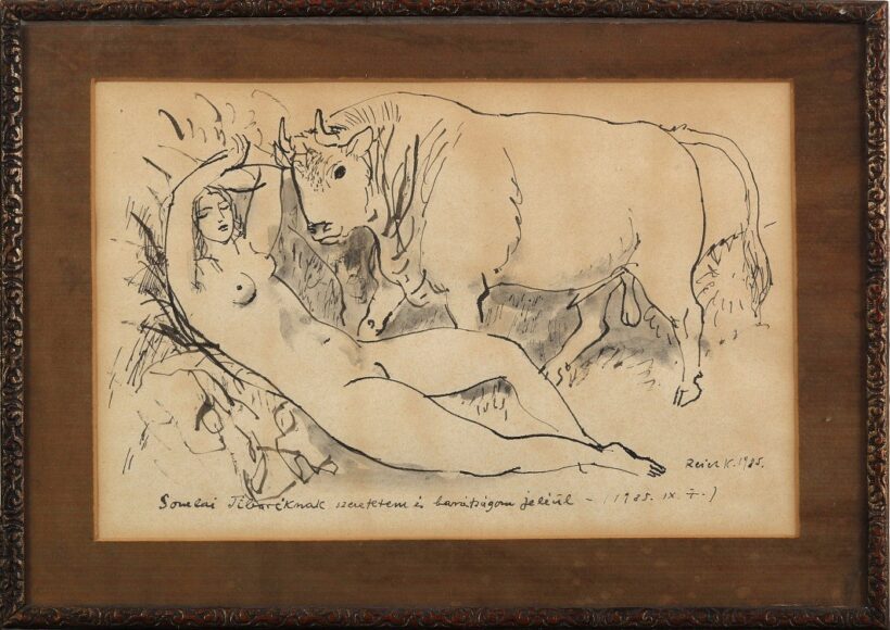 Reich Károly (1922 - 1988): Európa, 1985