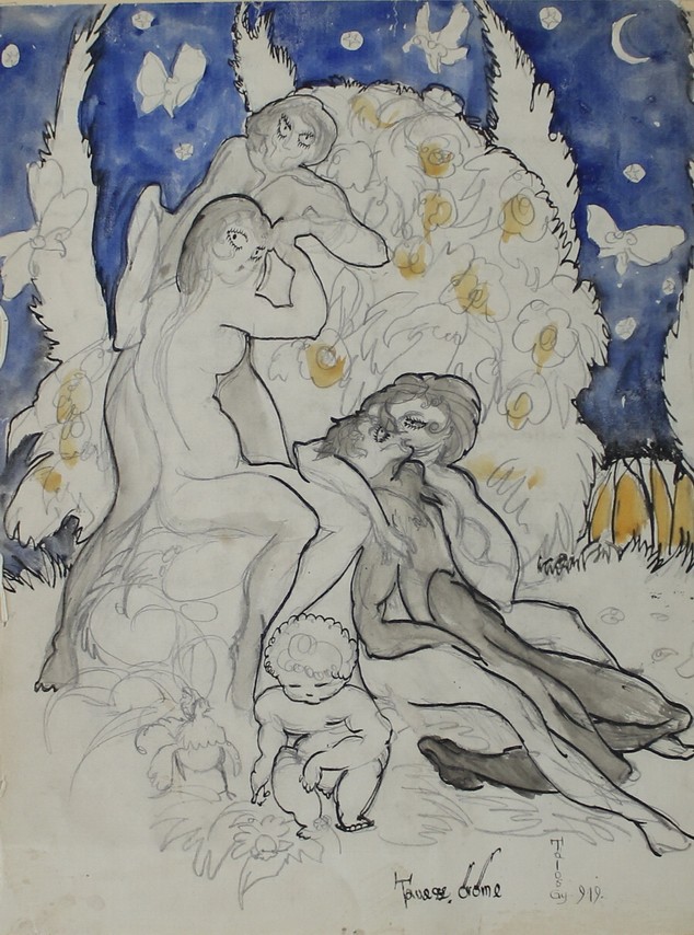 Tálos Gyula (1887 - 1975): Tavasz öröme, 1919