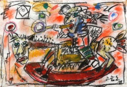Tóth Ernő (1949): Hintalovon