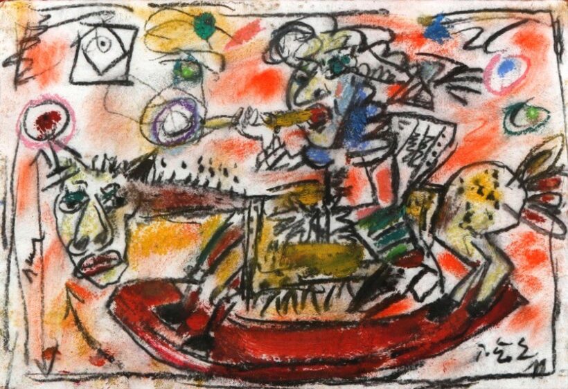 Tóth Ernő (1949): Hintalovon