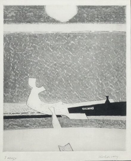 Kolozsváry Zsigmond (1899 - 1983): Hajó, 1973