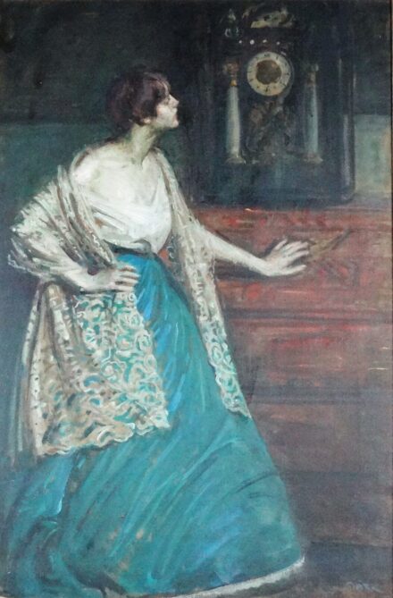 Márk Lajos (1867-1940), Hölgy enteriőrben
