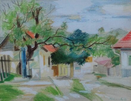 Medveczky Jenő (1902-1969), Nagymarosi utca, 1958