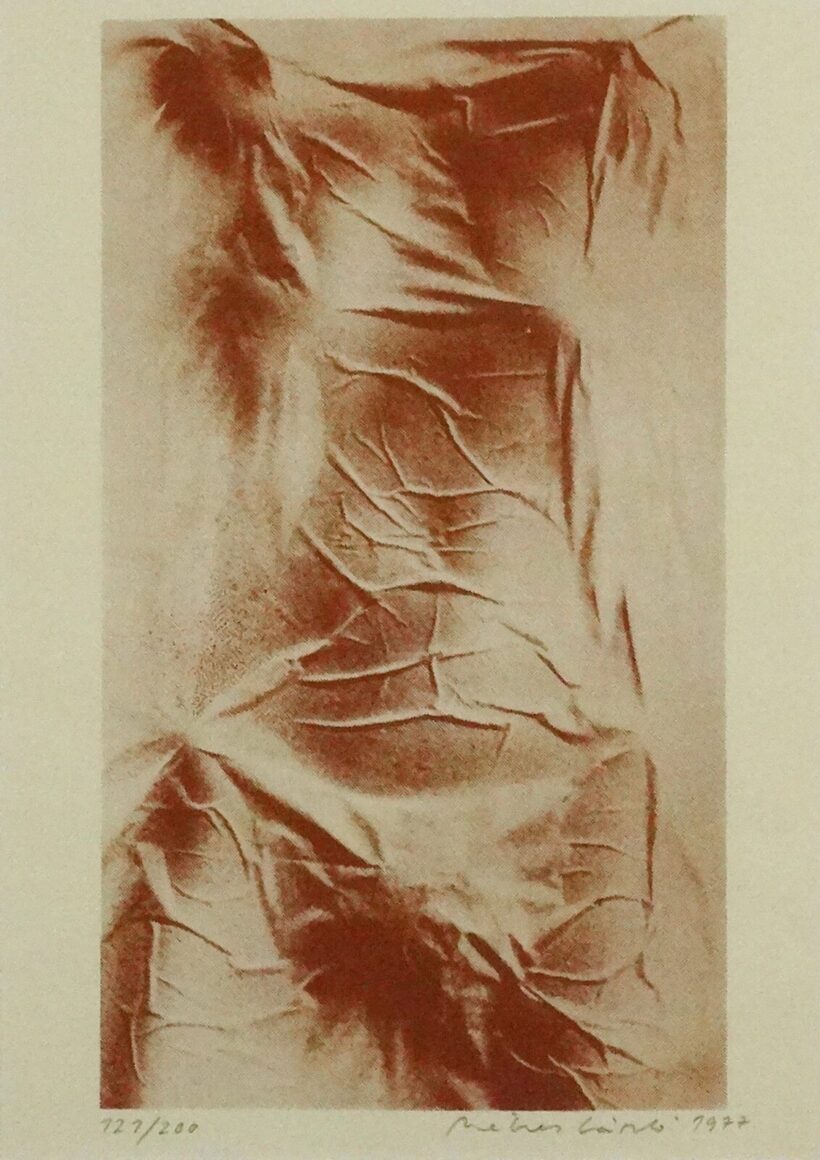 Méhes László (1942), Akt lepellel, 1977 - Kasseli mappa