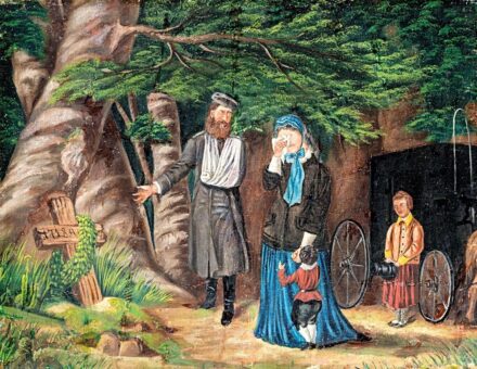 Német festő, 19. sz. közepe : Emlékezés