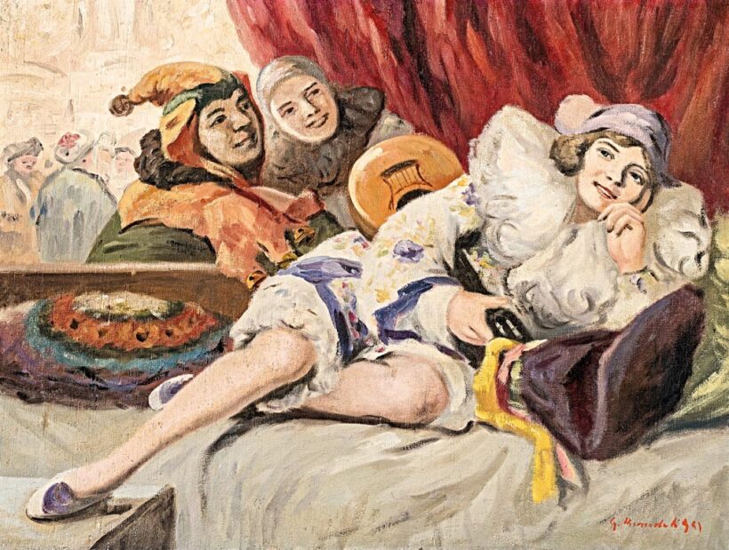 Magyar festő, 20. sz. első fele : Columbina, 1941