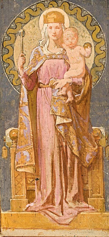 Stein János (Kolozsvár, 1874 - Budapest, 1944): Mária a gyermek Jézussal