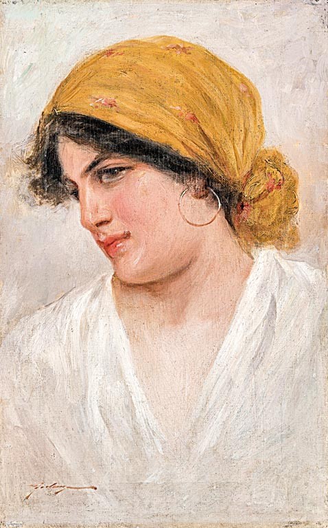 Forlenza, Domenico (1880 - 1934): Olasz lány