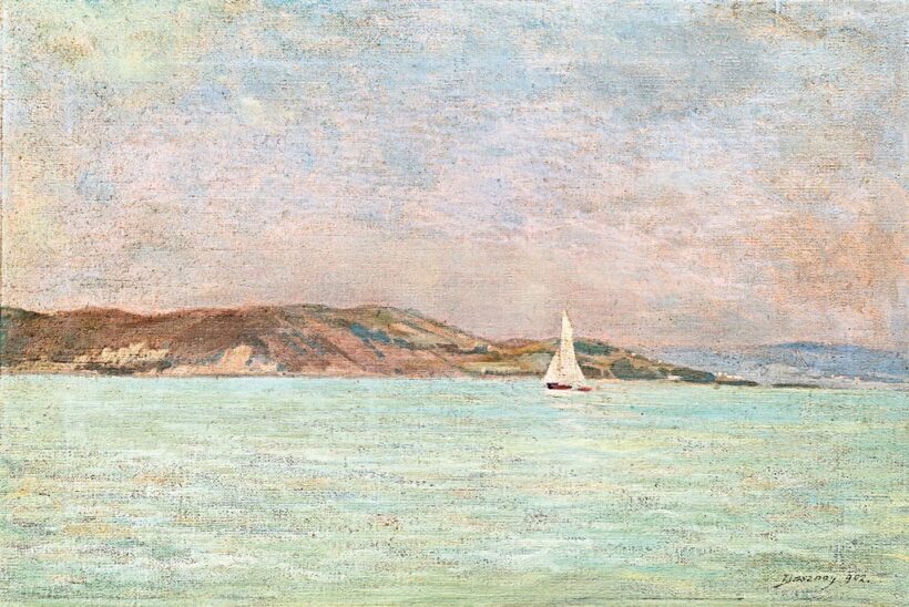 Bosznay István (Csurgó, 1868 - Budapest, 1944): Balaton, 1902