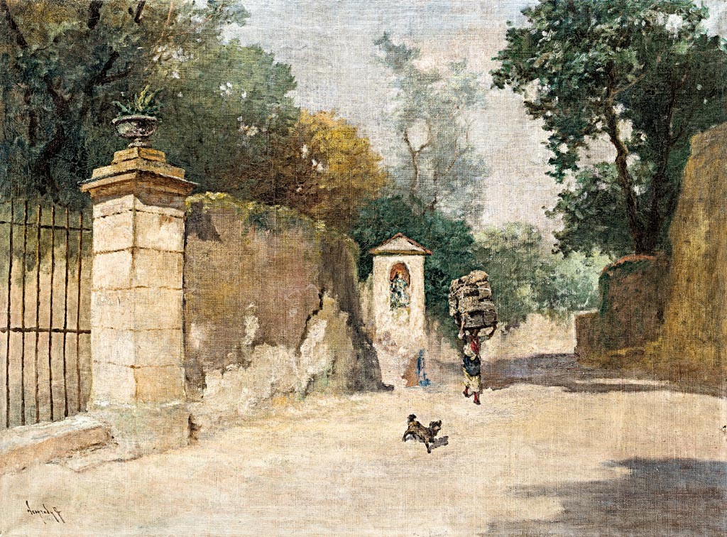 Neogrády Antal (Galsa, 1861 - Alag, 1942): Vándor árus