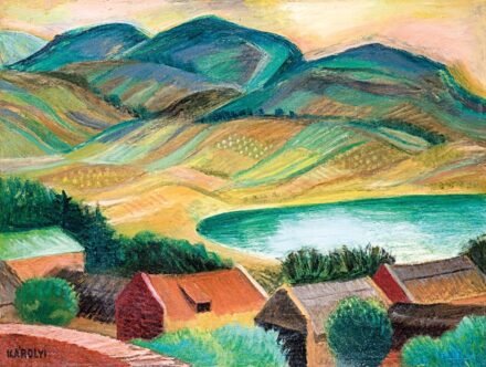 Károlyi Ernő (Pestszenterzsébet, 1923 - Budapest, 2016): A tihanyi belső tó