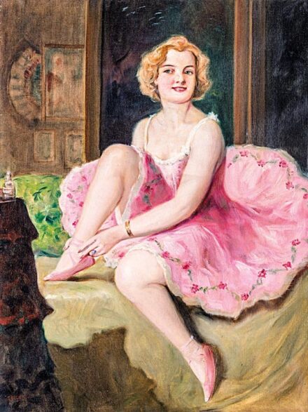 Geiger Richárd (Bécs, 1870 - Budapest, 1945): Balerina