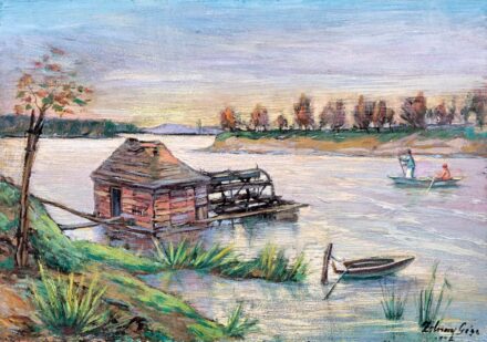Zolnay Géza (Szentes, 1886 - Budapest, 1965): A Szamos Pálfalvánál, 1947
