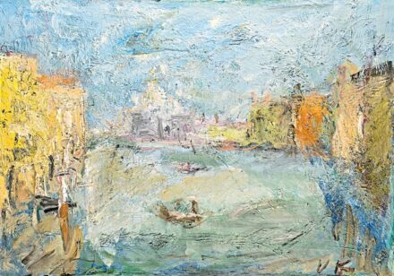 Vilhelm Károly (Arad, 1943 - Budapest, 2011): Velence-Canale Grande