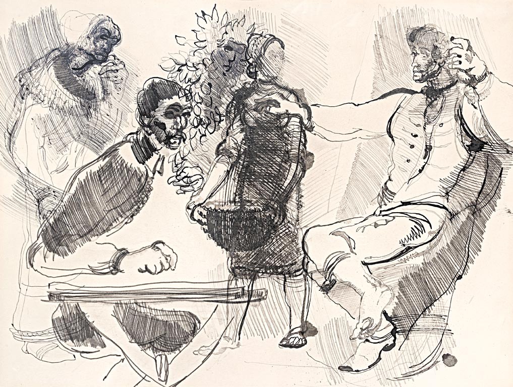 Martyn Ferenc (Kaposvár, 1899 - Pécs, 1986): Bolond Istók, 1972