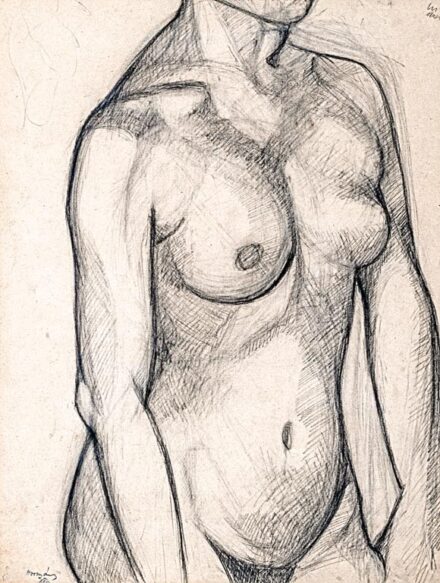 Hornyánszky Gyula (Budapest, 1924 - Budapest, 1995): Torzó
