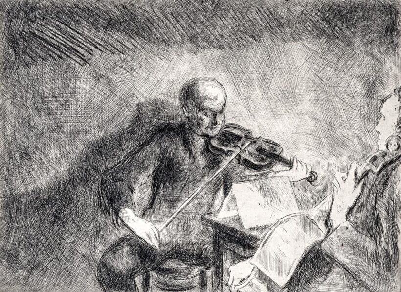 Szőnyi István (Újpest, 1894 - Zebegény, 1960): Vonósok