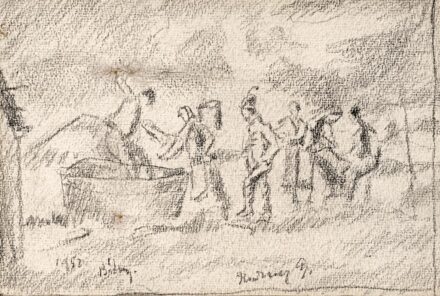 Rudnay Gyula (Pelsőc, 1878 - Budapest, 1957): Szüretelők, 1942