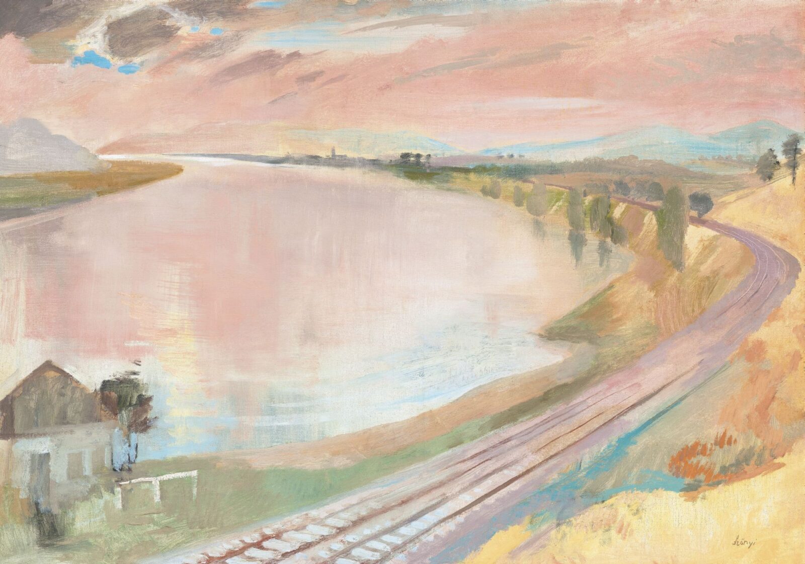 Szőnyi István: Dunakanyar (Zebegény)