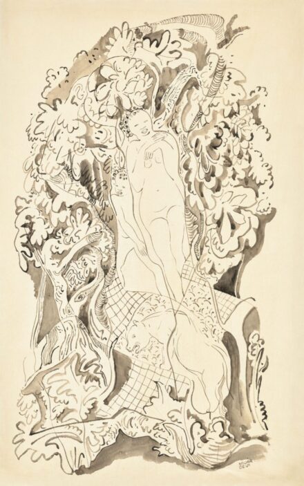Kádár Béla: Art deco jelenet