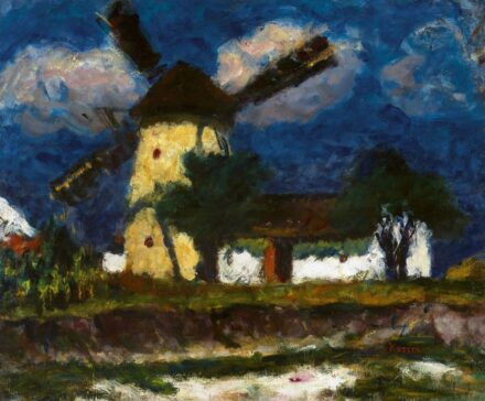 Koszta József: Szélmalom, 1920 körül
