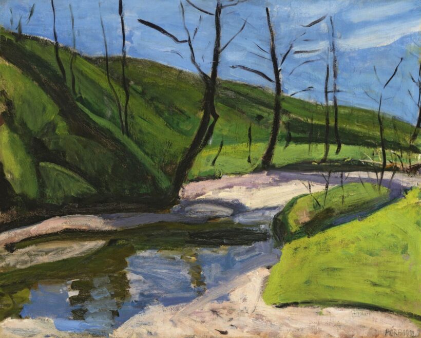 Pór Bertalan: Tavasz a patakparton, 1919