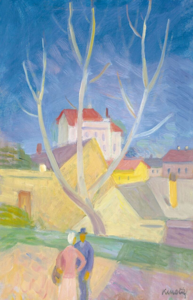 Kmetty János: Találkozás (Szentendre)