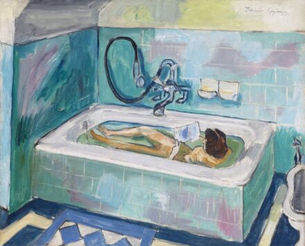 Fenyő György: Hommage a Bonnard (Fürdőben)
