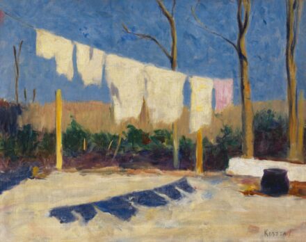 Koszta József: Ruhaszáritás, 1920-as évek