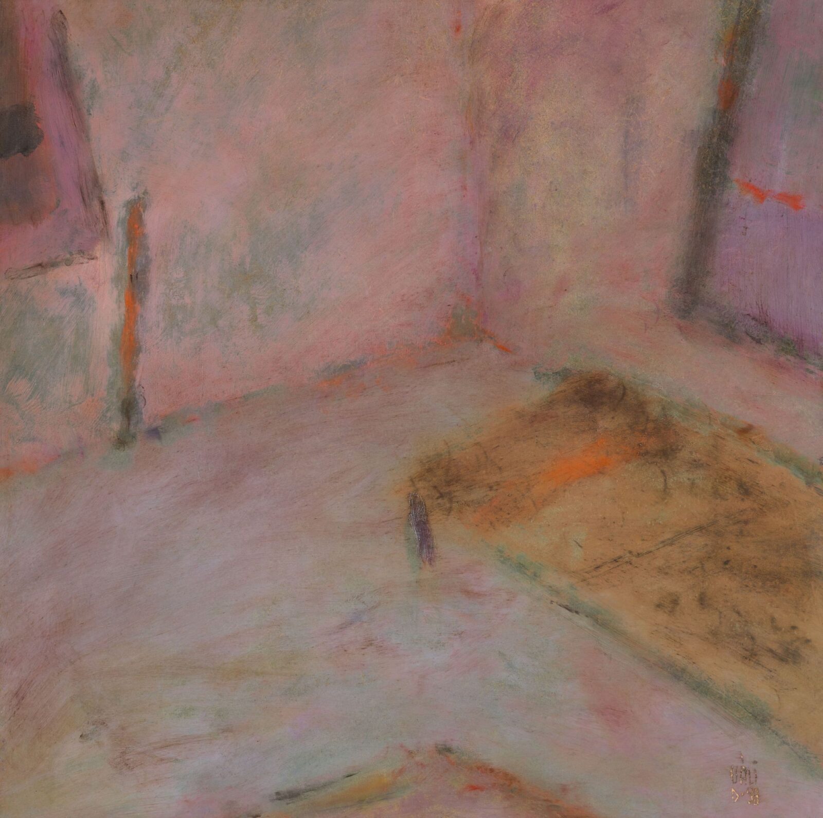 Váli Dezső: Műterem ággyal A/98/48