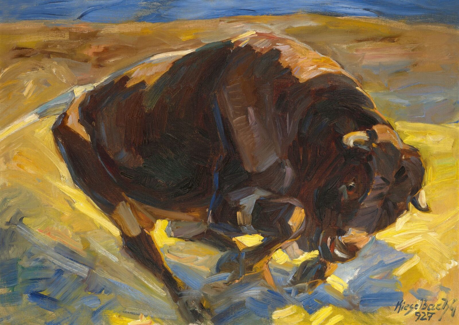 Kieselbach Géza: Bika, 1927