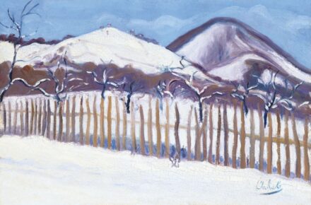 Jakab Zoltán: Nagybányai táj, 1911