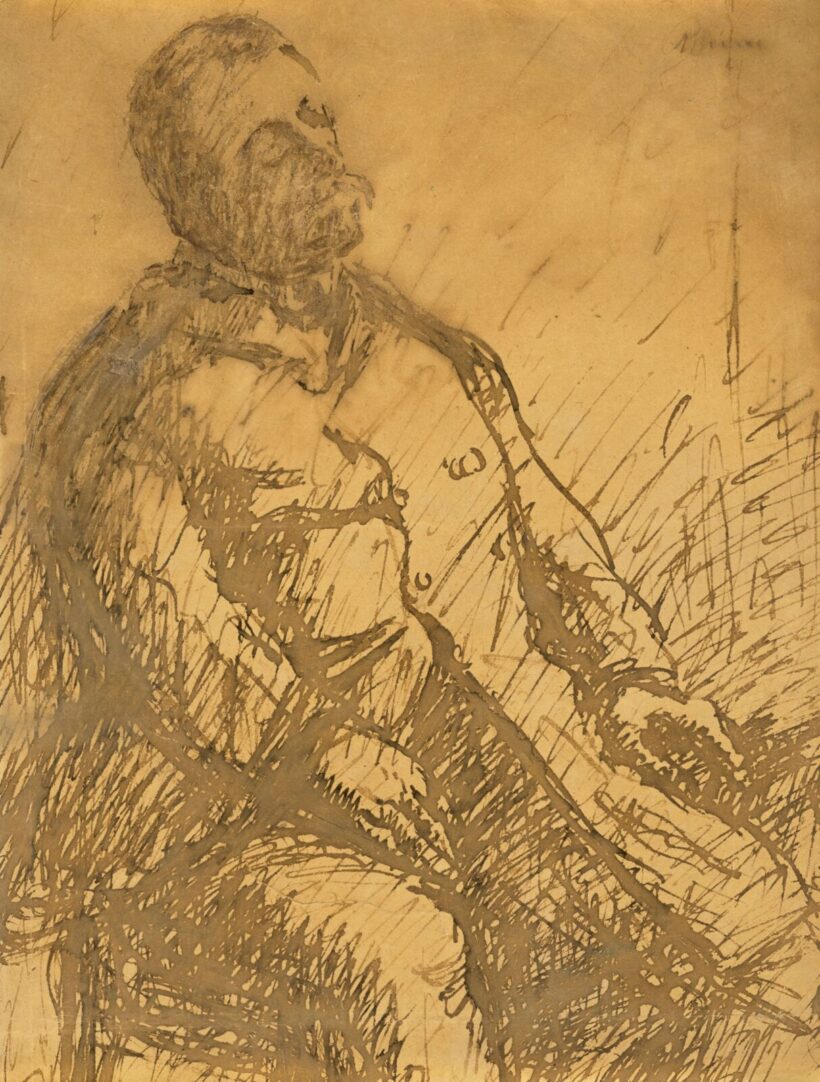 Rippl-Rónai József : Rippl-Rónai Ödön portréja, 1890-es évek