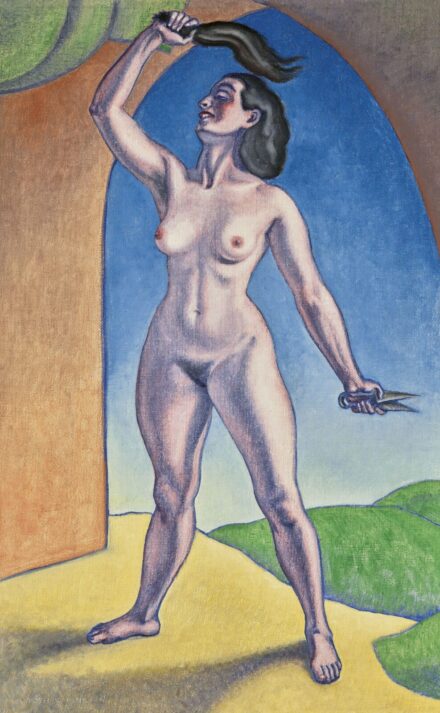 A. Tóth Sándor: A legyőzött Sámson (Delila), 1941