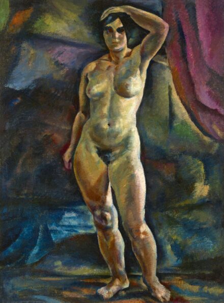 Csabai-Ékes Lajos: Női akt, 1920-as évek közepe