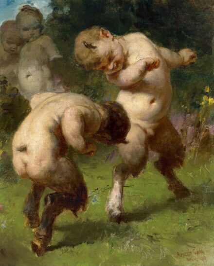 Benczúr Gyula: Harci játék, 1919