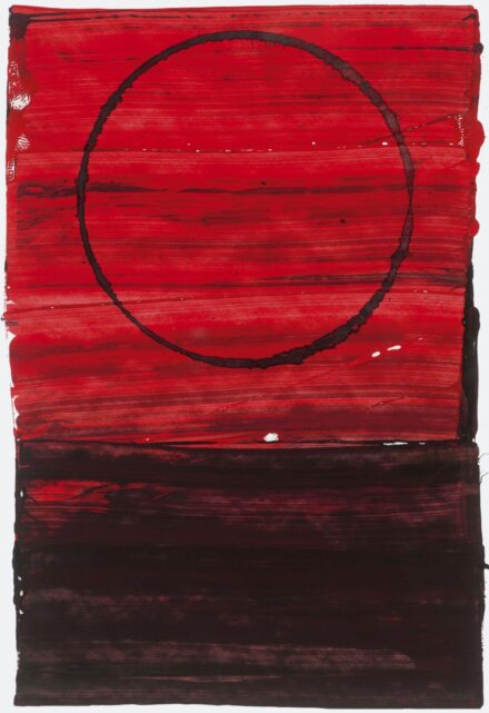 Hencze Tamás: Vörös nap (Horizont), 1973