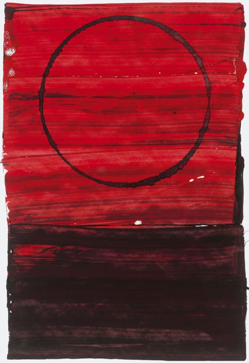 Hencze Tamás: Vörös nap (Horizont), 1973