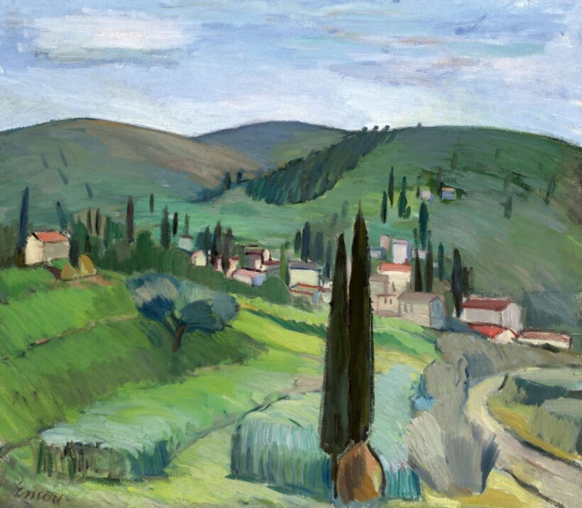 Emőd Aurél: Toscana, 1930-as évek