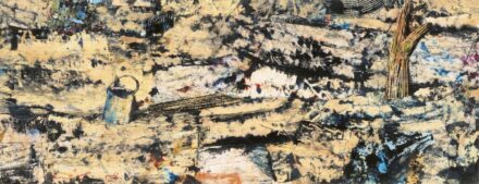 Lakner László: Godot-ra várva, 1958