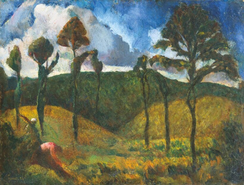 Fonó Lajos (1889-1951): Nagybánya (Tájkép), 1924