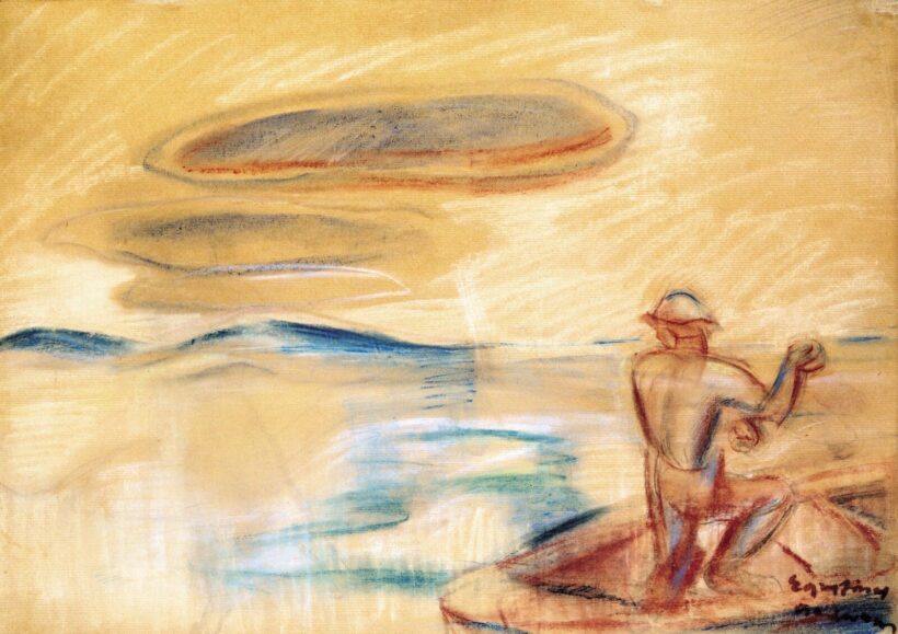 Egry József (1883-1951): Halász