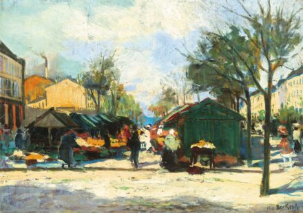 Berkes Antal (1874-1938): Piac, 1912